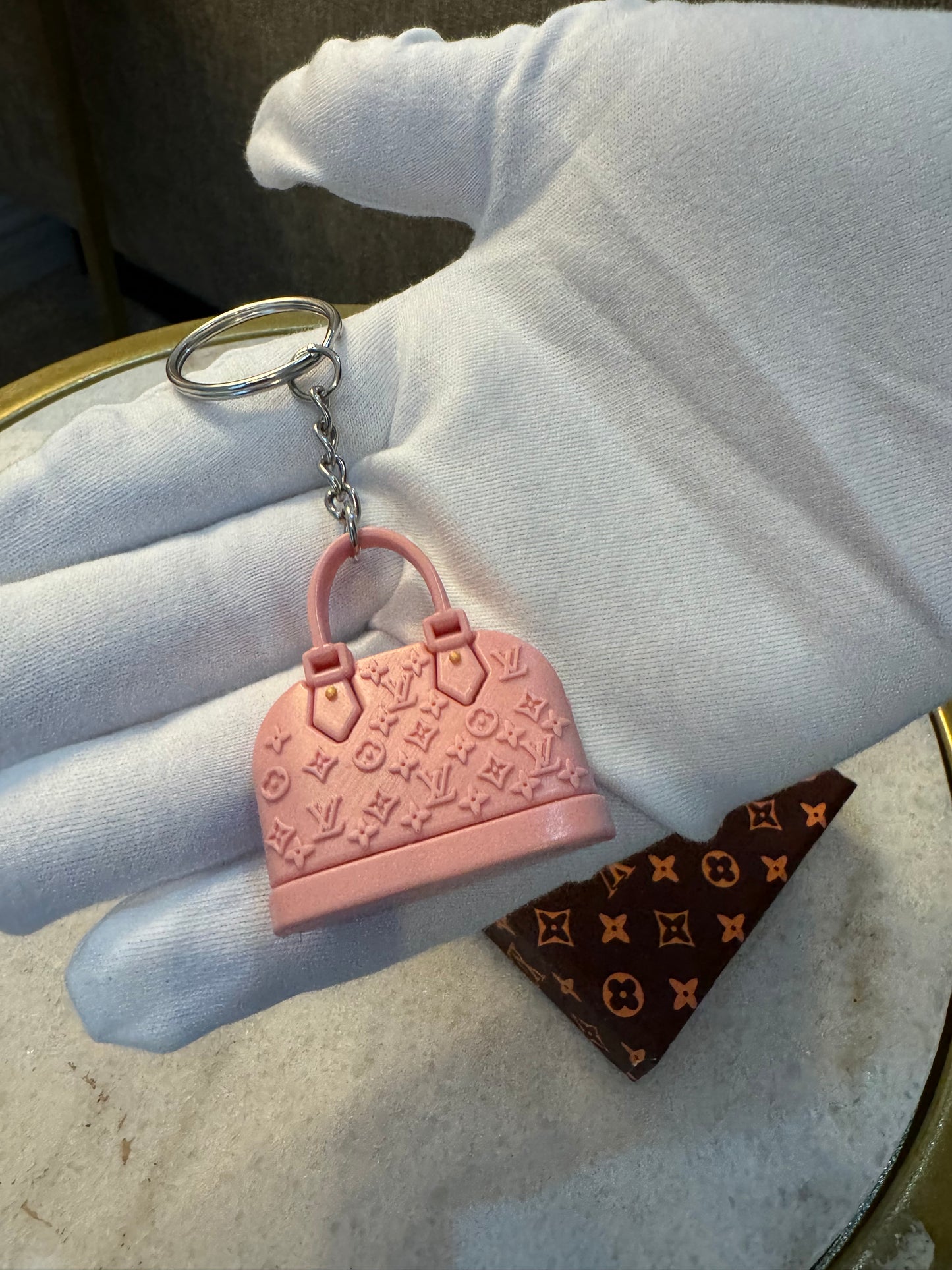 Designer Inspired Keychain